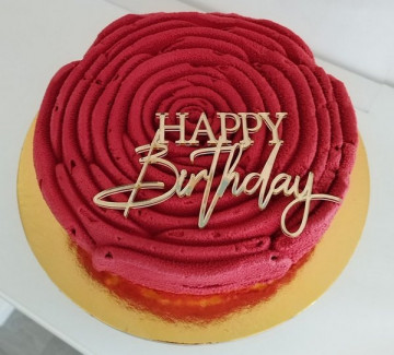 Cake Topper "Happy Birthday"