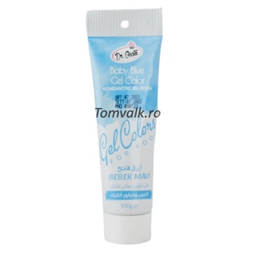 Colorant alimentar gel Dr.Gusto - ALBASTRU DESCHIS - 100g