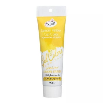 Colorant alimentar gel Dr.Gusto - GALBEN LEMON - 100g