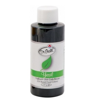 Colorant alimentar lichid liposolubil - Dr. Gusto - VERDE - 110 gr