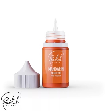 Colorant alimentar lichid liposolubil - Mandarin - 30 gr. - Fractal Colors