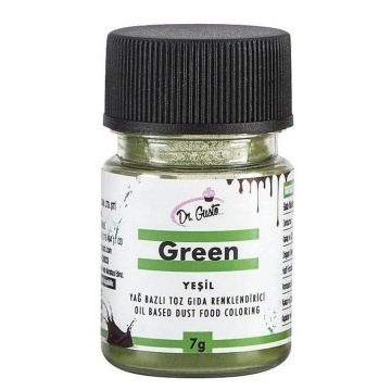 Colorant alimentar liposolubil - pudra - VERDE - Dr. Gusto 7gr