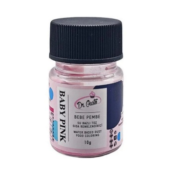 Colorant pudra hidrosolubil - Dr. Gusto - 10 g - ROZ DESCHIS (baby pink)