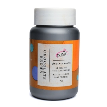 Colorant pudra hidrosolubil - Dr. Gusto - 75 g - MARO CIOCOLATA
