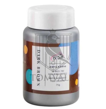Colorant pudra hidrosolubil - Dr. Gusto - 75 g - MARO INCHIS