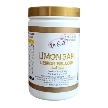 Colorant Pudra (liposolubil) - Dr.Gusto - 100 g - Galben lemon