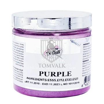 Colorant Pudra Metalizat - Dr. Gusto - 50 g - MOV - Img 2