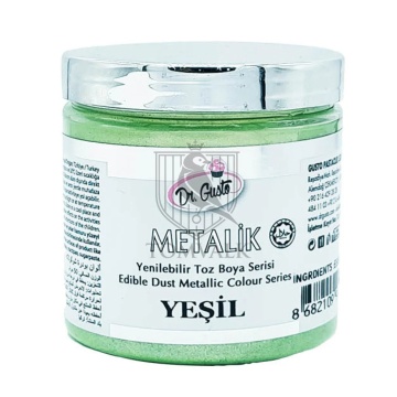 Colorant Pudra Metalizat - Dr. Gusto - 50 g - VERDE