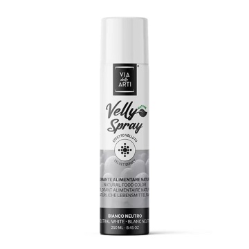 Colorant Spray Natural -Alb neutru - Catifea/Velvet – 250 ml – Via delle Arti