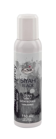 Colorant Spray Negru Metalic - 150 ml - Dr Gusto