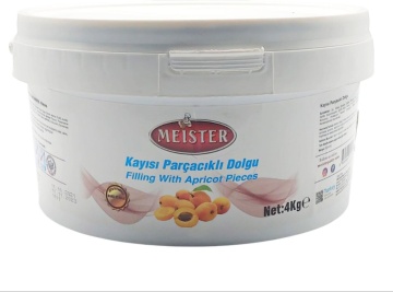 Crema umplutura, termostabila, cu bucati de fruct - CAISE - Meister – 4 kg