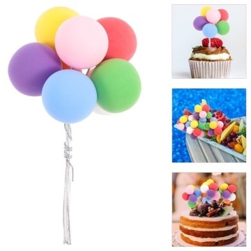 Decor Tort Buchet de Baloane – Multicolor - T090507