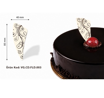 Decorațiuni din Ciocolată „Fildes Decor” Md.003 – 160 buc – 1,08 kg