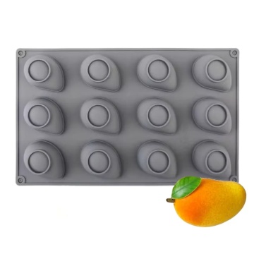 Forma de silicon cu 12 cavitati - Mango