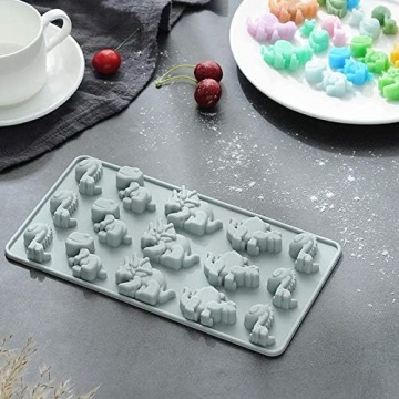 Forma de silicon Dinozauri cu 15 cavitati