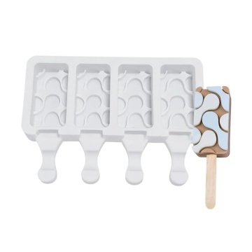 Forma de silicon pentru inghetata cu 4 cavitati - Puzzle