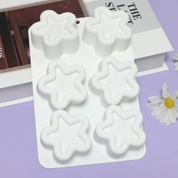 Forma de silicon Stele cu 6 cavitati - T14033