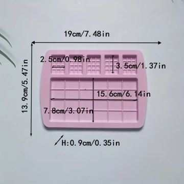 Forma silicon 6 tablete ciocolata - T09226