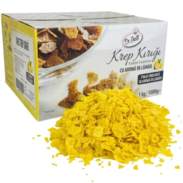 Fulgi crocanți / Pailleté Feuilletine cu aromă de lămaie, 1kg – Dr. Gusto