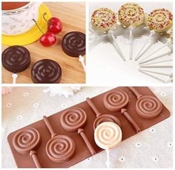Matrita lolipop Spirale - 6 alveole