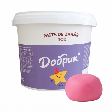 Pasta de zahar – ROZ – 1 kg – Dobryk