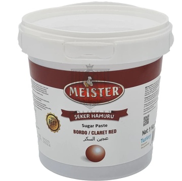 Pasta de zahar - BORDO - 1 kg - Meister