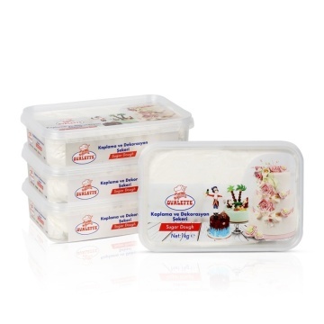 Pasta de zahar pentru decorare și acoperire – ALB – Ovalette – 1 kg