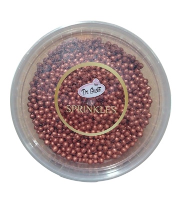 Perle din Orez Expandat 4 mm – CUPRU – 750 gr. – Dr.Gusto