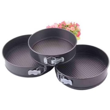 Set 3 forme tort rotunde - 24 cm - 26 cm - 28 cm