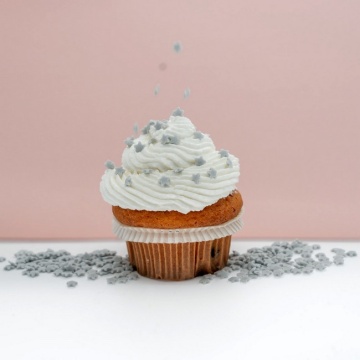 Sprinkles stelute argintii - 800 gr - Dharst