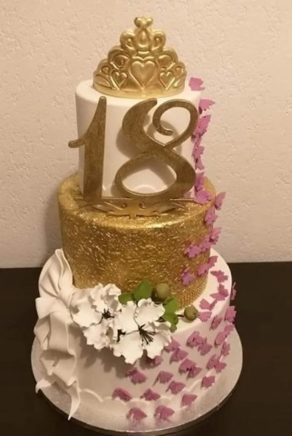 Topper pentru tort cifra