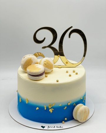 Topper pentru tort cifra Frh
