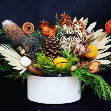 Topper pentru tort "Merry Christmas" II