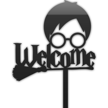Topper pentru tort "Welcome" Hl