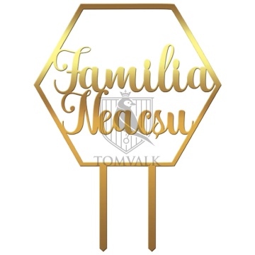 Topper tort nunta "Familia" hx