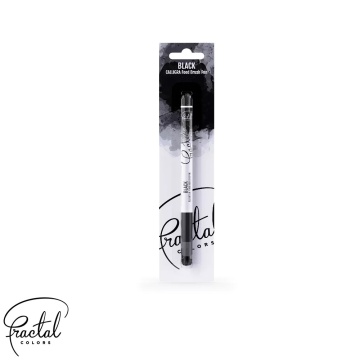 Cariocă Alimentară Negru – Fractal Colors Calligra Brush Pen