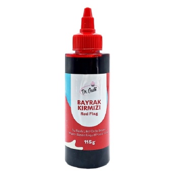 Colorant alimentar lichid pe baza de apa - Dr. Gusto - ROSU INTENS - 115 gr