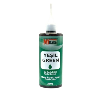 Colorant alimentar lichid pe baza de apa - MyBake - VERDE - 250 gr