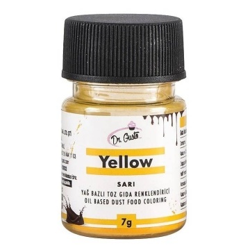 Colorant alimentar liposolubil - pudra - GALBEN - Dr. Gusto 7gr