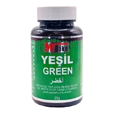 Colorant alimentar liposolubil - pudra - VERDE - MyBake 25 gr