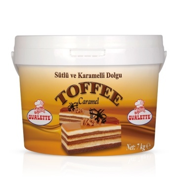 Cremă de umplutură Toffee Caramel – Ovalette 7 kg