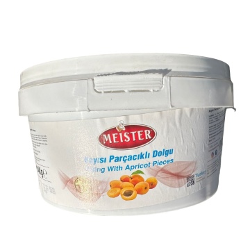 Crema umplutura, termostabila, cu bucati de fruct - CAISE - Meister – 4 kg