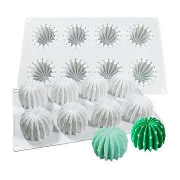 Forma de silicon cu 8 cavitati - Cactus - T13140