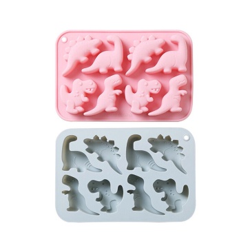 Forma de silicon Dinozauri cu 8 cavitati