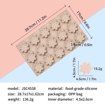 Formă din silicon – Flori – T14167