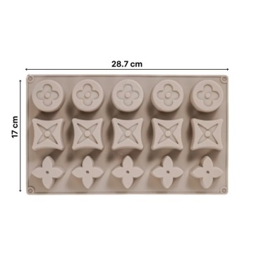 Formă din silicon – Flori – T14168