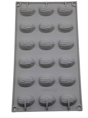 Forma din Silicon - Nuca - 18 alveole