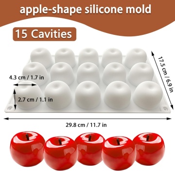 Forma silicon cu 15 cavitati - MAR -  T13143