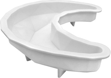Formă silicon pentru tort în formă de semilună 3D