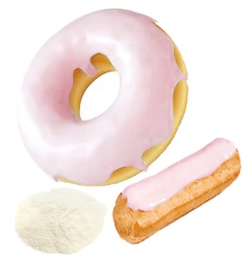 Mix pentru prepararea glazurii - Roz deschis (Light pink) - 1 kg, Dobryk